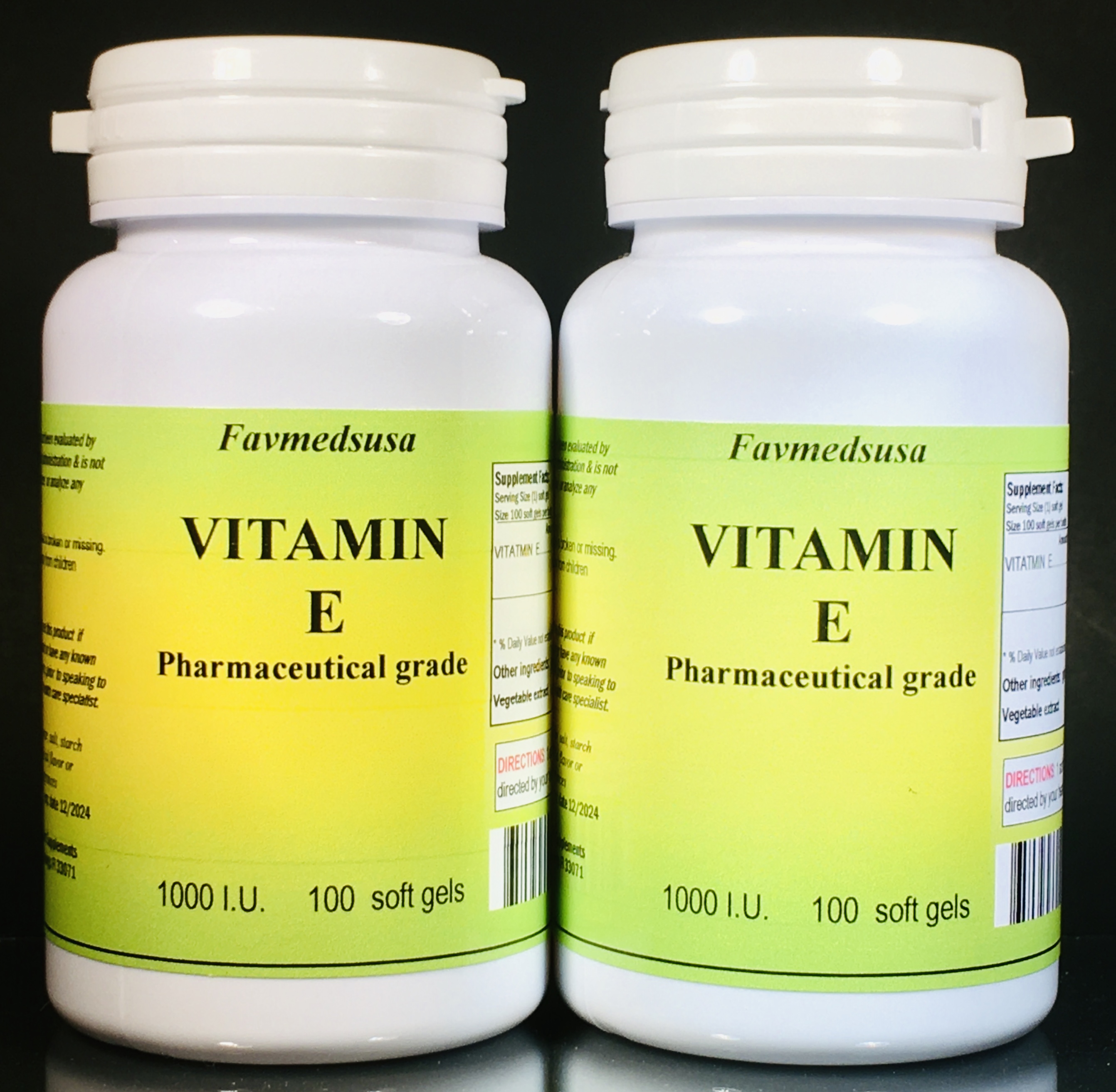 Vitamin E 1000i.u - 200 (2x100) soft gels